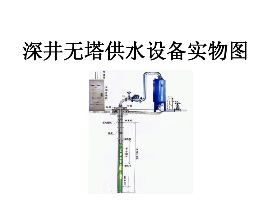 重庆合川区井泵无塔式供水设备